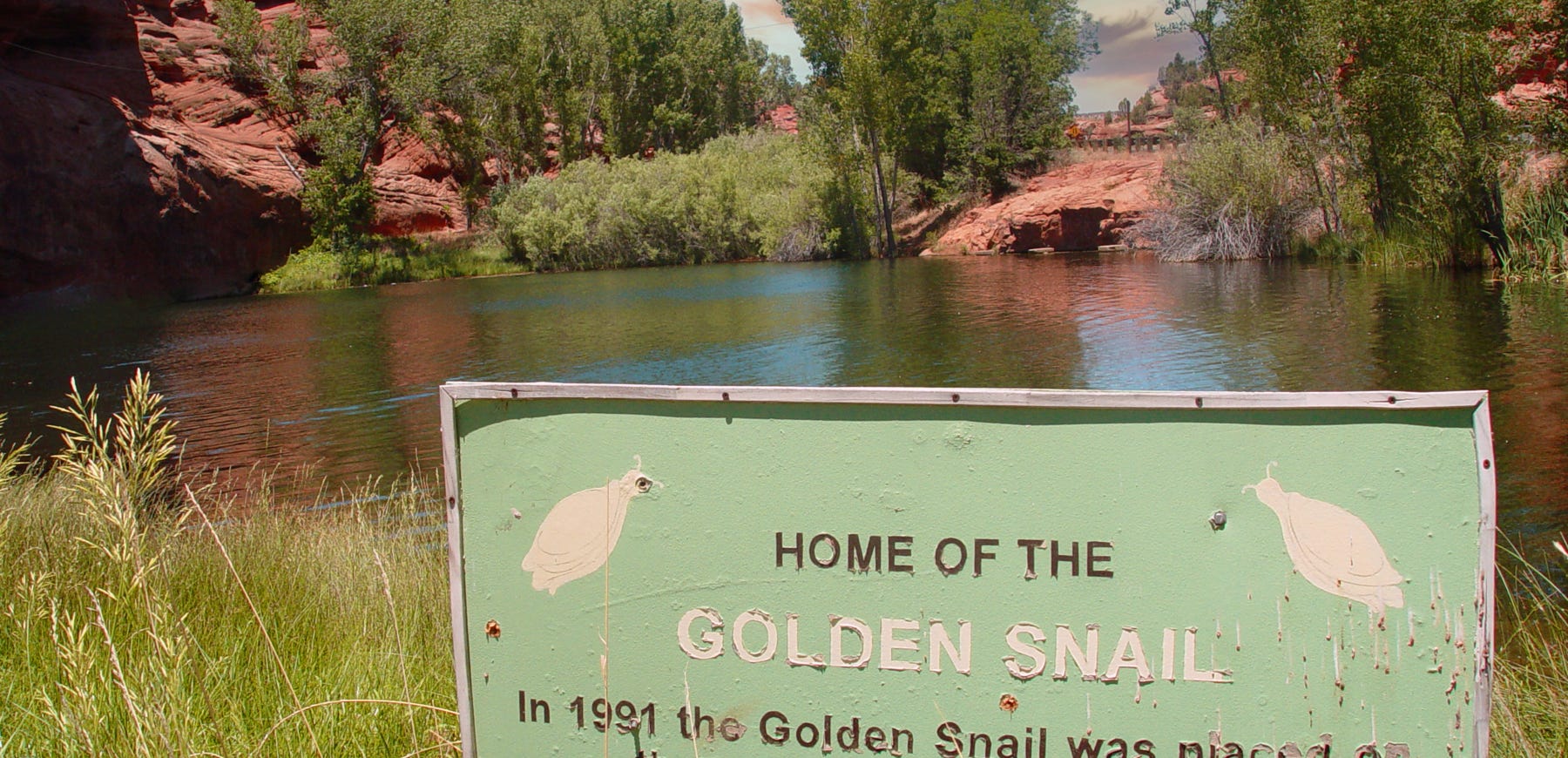 Image Of Freddy Crystals Cave Opening, in Kanab Utah 